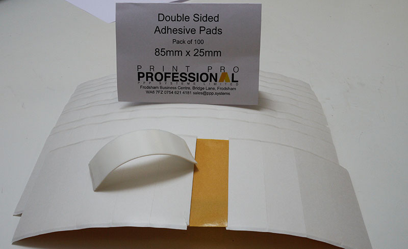 Double Sided Adhesive Pads 85mm x 25mm